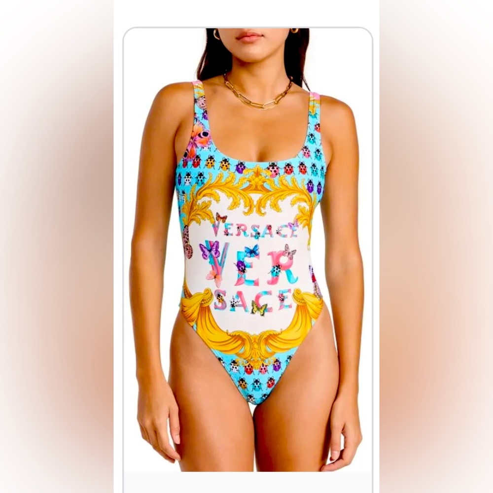 Beautiful one piece Versace swimsuit